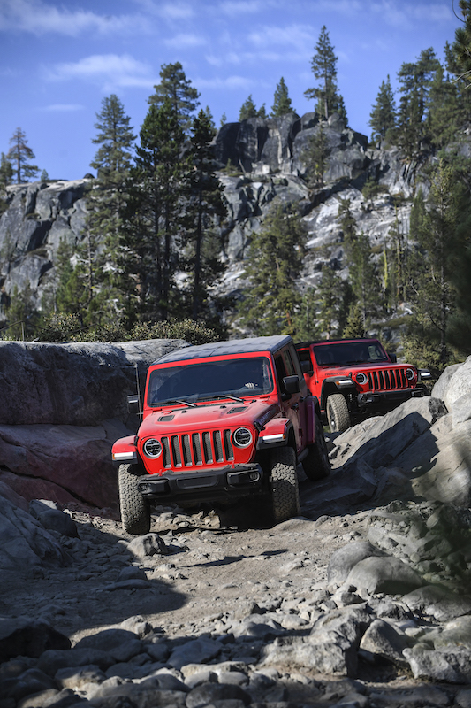 Nuova Jeep Wrangler Rubicon affronta il mitico Rubicon Trail Nuova Jeep Wrangler Rubicon affronta il mitico Rubicon Trail
