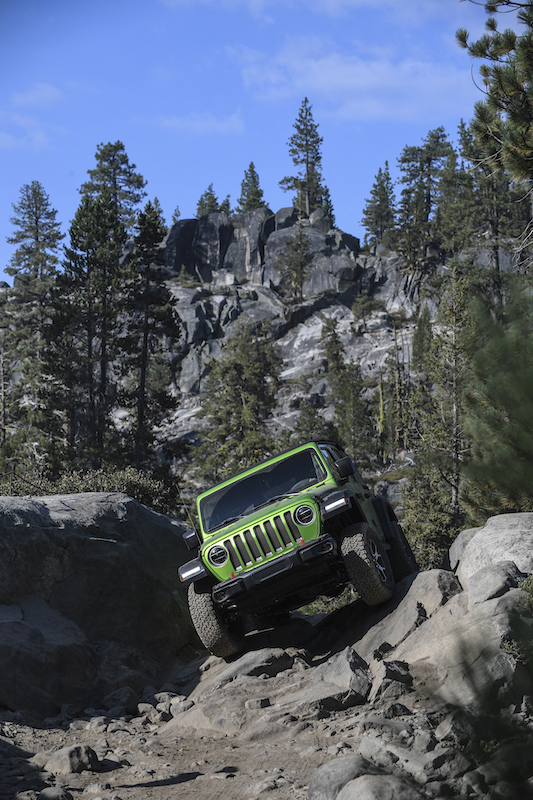 Nuova Jeep Wrangler Rubicon affronta il mitico Rubicon Trail Nuova Jeep Wrangler Rubicon affronta il mitico Rubicon Trail