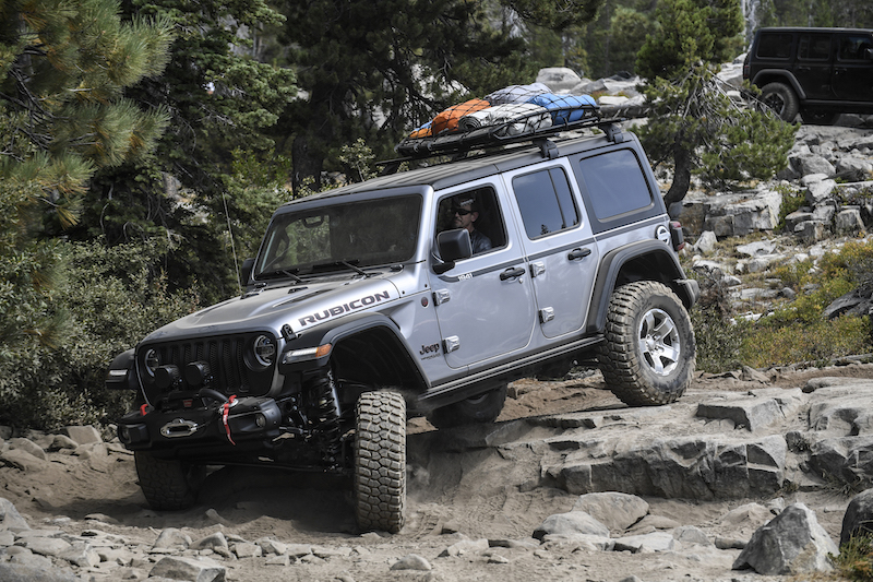 Nuova Jeep Wrangler Rubicon affronta il mitico Rubicon Trail Nuova Jeep Wrangler Rubicon affronta il mitico Rubicon Trail