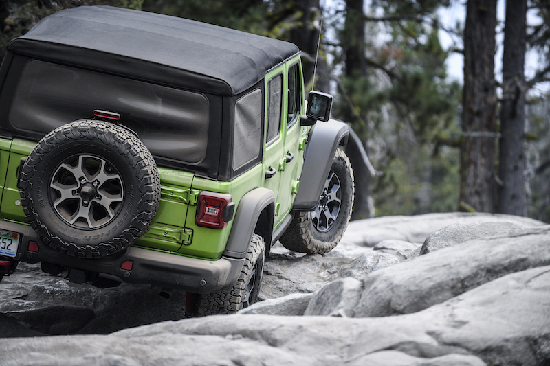 Nuova Jeep Wrangler Rubicon affronta il mitico Rubicon Trail Nuova Jeep Wrangler Rubicon affronta il mitico Rubicon Trail