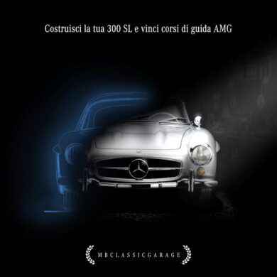 Salone di Padova, protagonista la leggendaria Mercedes-Benz 300 SL ‘Gullwing’