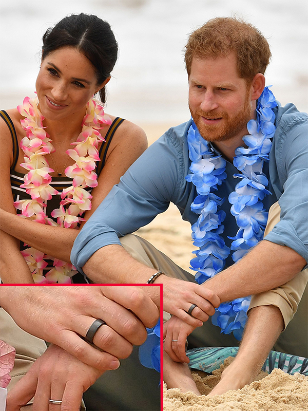 Harry ruba la scena a Meghan. Svelato il mistero dell’anello nero: FOTO