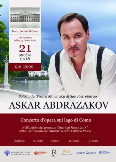 “Stagioni Russe” presenta il basso Askar Abdrazakov a Como