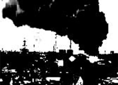 Il fatto della settimana, l’incendio di Milano visto dall’artista