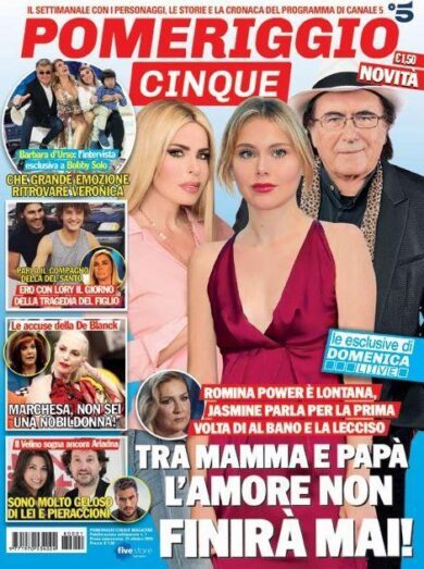 Barbara D’Urso conquista le edicole: Pomeriggio Cinque diventa un magazine