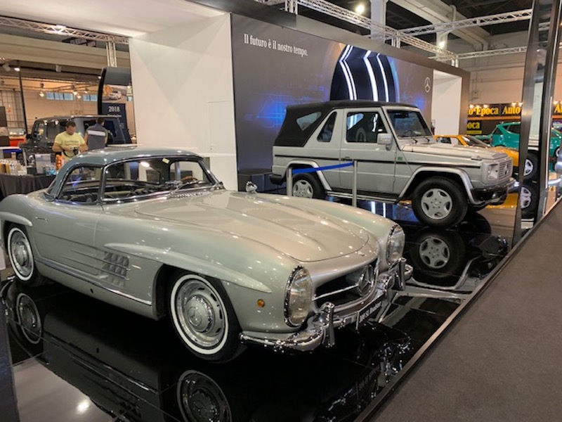 Mercedes al salone di Padova  porta la storia per disegnare il futuro