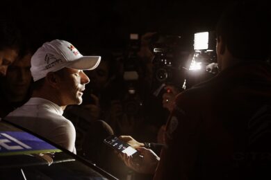 RallyRACC, la Citroen C3 WRC di Sébastien Loeb è terzo assoluto