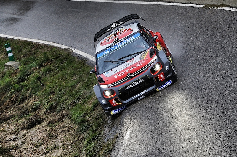 RallyRACC, la Citroen C3 WRC di Sébastien Loeb è terzo assoluto RallyRACC, la Citroen C3 WRC di Sébastien Loeb è terzo assoluto