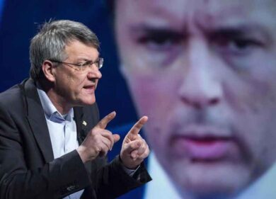 Pd: Renzi, alt a Landini leader Cgil. Il “fattaccio” di Reggio Emilia