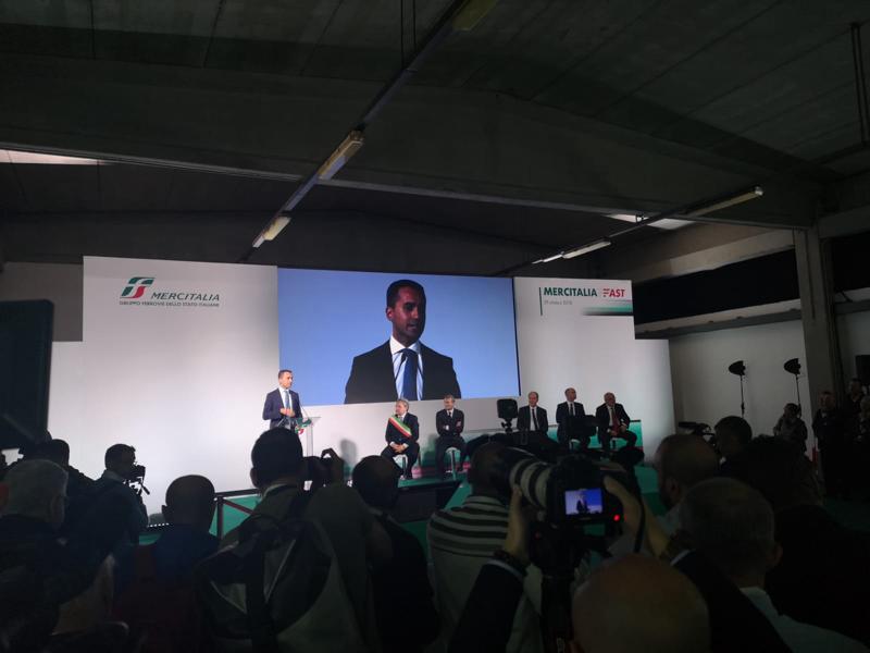 Galleria foto 'Fs italiane, presentato Mercitalia Fast: primo treno merci ad alta velocità' - foto 1