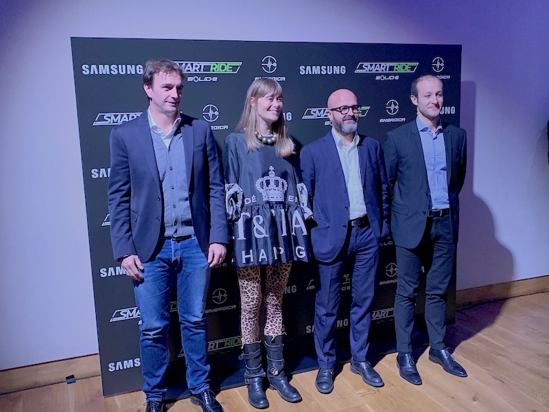 Samsung ed Energica presentano il progetto Smart Ride