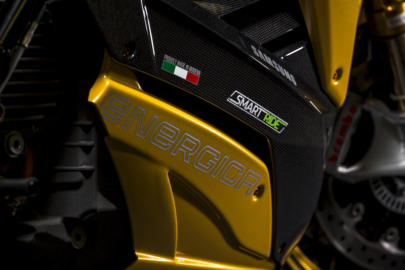 Samsung ed Energica presentano il progetto Smart Ride