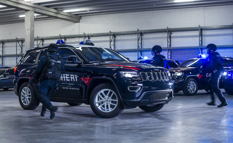 Jeep Grand Cherokee arruolata dall’Arma dei Carabinieri Jeep Grand Cherokee arruolata dall’Arma dei Carabinieri