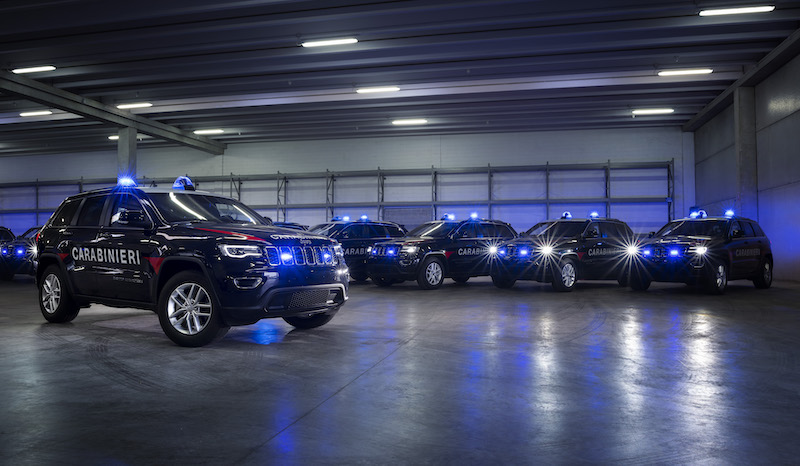 Jeep Grand Cherokee arruolata dall’Arma dei Carabinieri Jeep Grand Cherokee arruolata dall’Arma dei Carabinieri