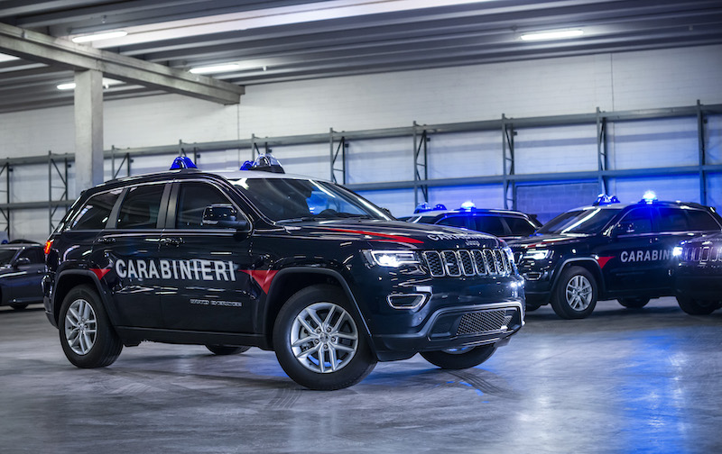 Jeep Grand Cherokee arruolata dall’Arma dei Carabinieri Jeep Grand Cherokee arruolata dall’Arma dei Carabinieri