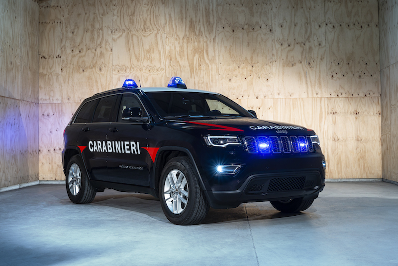 Jeep Grand Cherokee arruolata dall’Arma dei Carabinieri Jeep Grand Cherokee arruolata dall’Arma dei Carabinieri