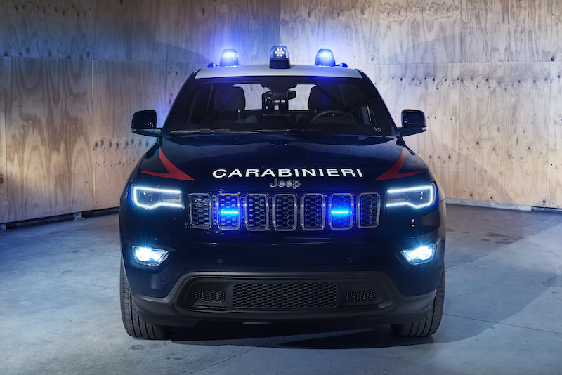 Jeep Grand Cherokee arruolata dall’Arma dei Carabinieri Jeep Grand Cherokee arruolata dall’Arma dei Carabinieri