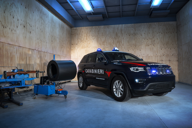 Jeep Grand Cherokee arruolata dall’Arma dei Carabinieri Jeep Grand Cherokee arruolata dall’Arma dei Carabinieri