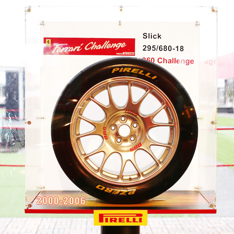 Pirelli racconta l’evoluzione tecnologica dei pneumatici al Ferrari challenge Pirelli racconta l’evoluzione tecnologica dei pneumatici al Ferrari challenge