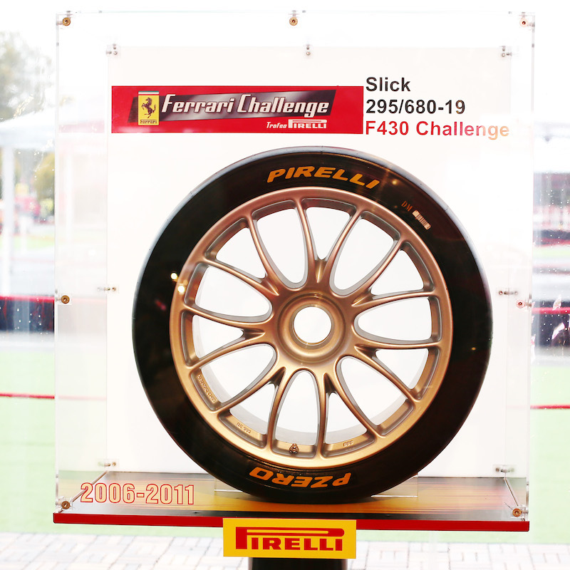 Pirelli racconta l’evoluzione tecnologica dei pneumatici al Ferrari challenge Pirelli racconta l’evoluzione tecnologica dei pneumatici al Ferrari challenge