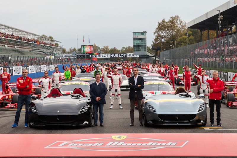 Finali Mondiali Ferrari 2018, l’Autodromo di Monza si tinge di Rosso