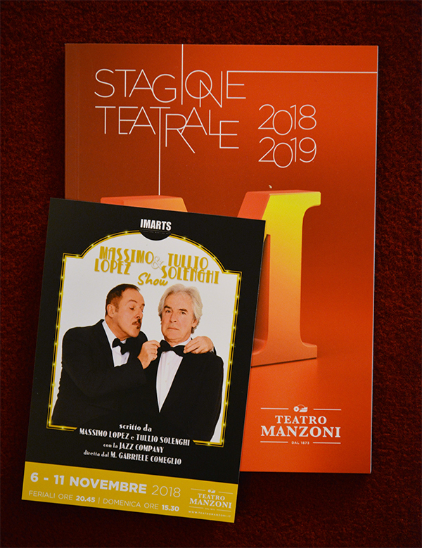 Massimo Lopez&Tullio Solenghi Show, ancora insieme al Teatro Manzoni di Milano