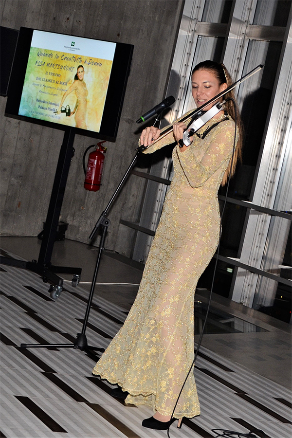 Elsa Martignoni in concerto “Quando la Creatività è Donna” Regione Lombardia Elsa Martignoni in concerto “Quando la Creatività è Donna” Regione Lombardia