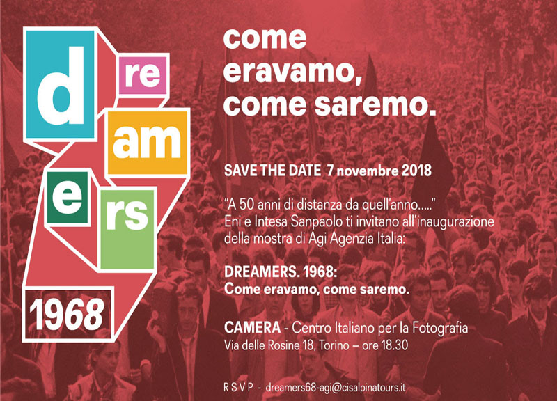 A Torino una mostra fotografica e multimediale per il 50° anniversario del ’68 A Torino una mostra fotografica e multimediale per il 50° anniversario del ’68