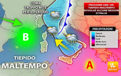 Previsioni meteo Italia, ancora pioggia sull’Italia. Previsioni meteo news