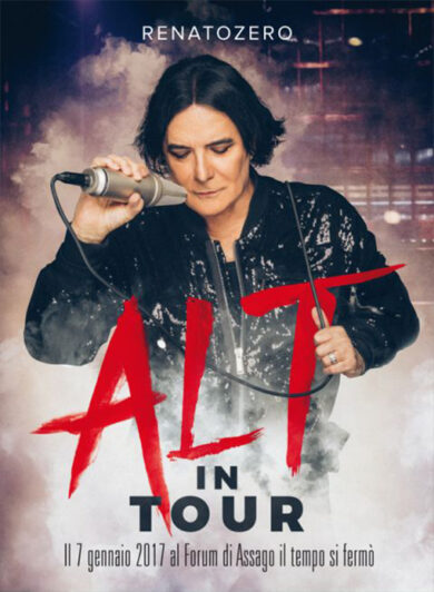 Renato Zero a sorpresa annuncia “Alt in Tour”