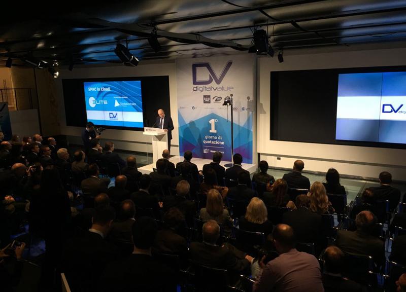Digital Value debutta su AIM Italia con il modello ELITE SPAC in Cloud Digital Value debutta su AIM Italia con il modello ELITE SPAC in Cloud