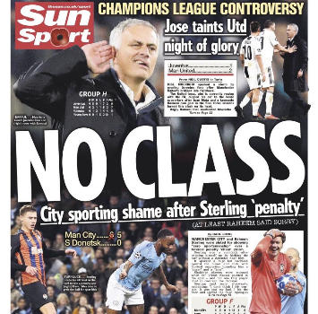 Juventus-Manchester, Mourinho caos in Uk dopo il gesto ai tifosi della Juve. “No class”
