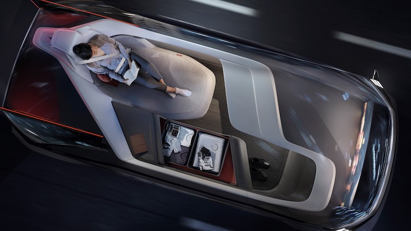 Volvo 360c, concept elettrica a guida autonoma, protagonista a Focus Live