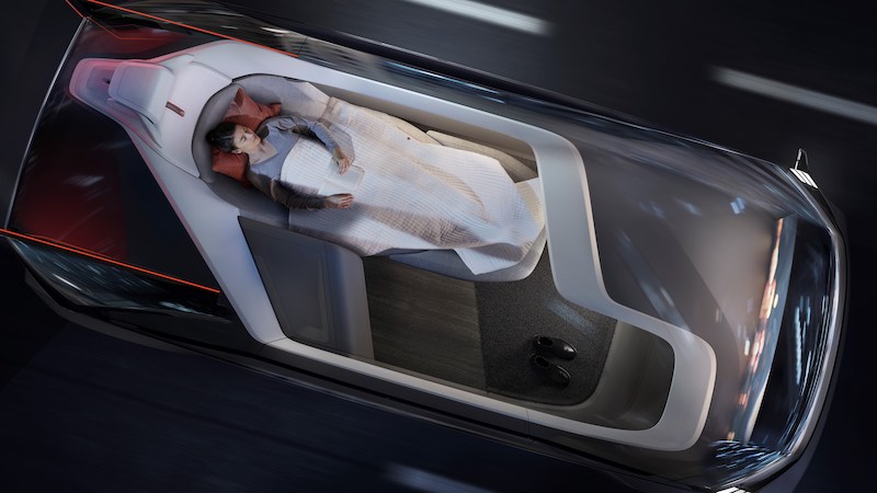 Volvo 360c, concept elettrica a guida autonoma, protagonista a Focus Live