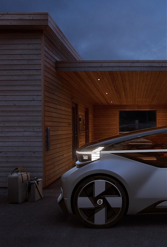 Volvo 360c, concept elettrica a guida autonoma, protagonista a Focus Live