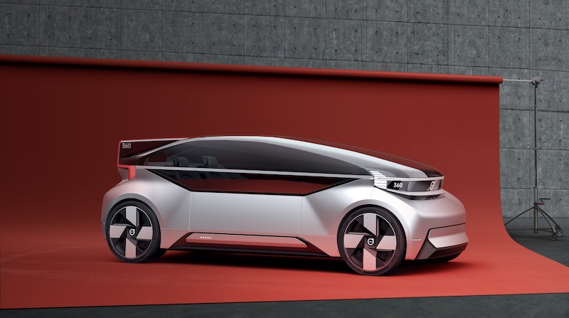 Volvo 360c, concept elettrica a guida autonoma, protagonista a Focus Live