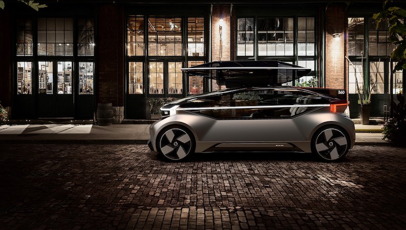 Volvo 360c, concept elettrica a guida autonoma, protagonista a Focus Live