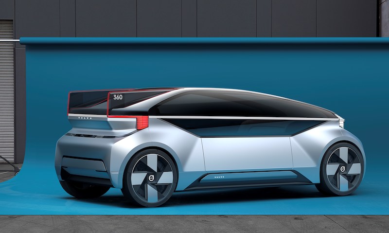 Volvo 360c, concept elettrica a guida autonoma, protagonista a Focus Live