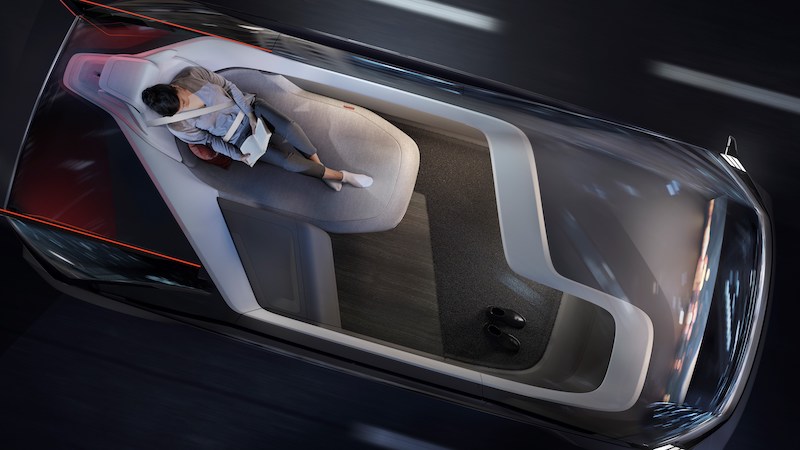 Volvo 360c, concept elettrica a guida autonoma, protagonista a Focus Live