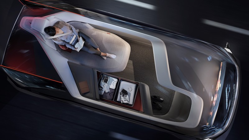 Volvo 360c, concept elettrica a guida autonoma, protagonista a Focus Live