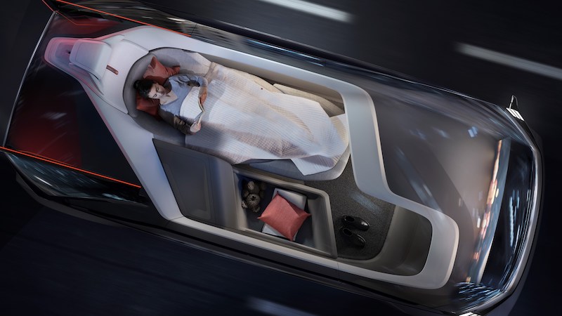 Volvo 360c, concept elettrica a guida autonoma, protagonista a Focus Live