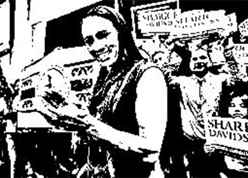 Il fatto della settimana, Sharice Davids vista dall’artista Il fatto della settimana, Sharice Davids vista dall’artista