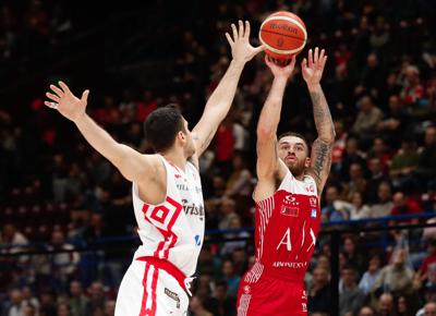 Olimpia Milano show con Reggio Emilia: 100-75. Mike James e Fontecchio super