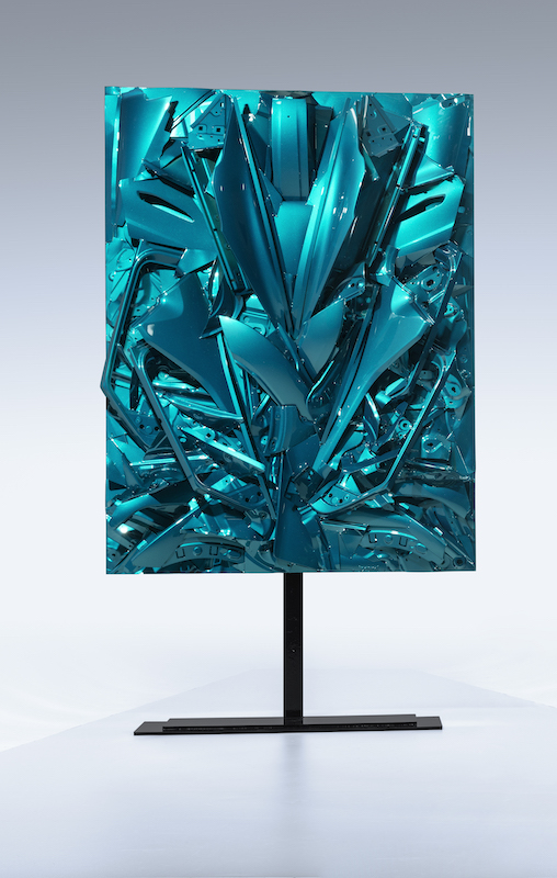 Al  DS World Paris l’artista Fernando Costa celebra la DS3 Crossback