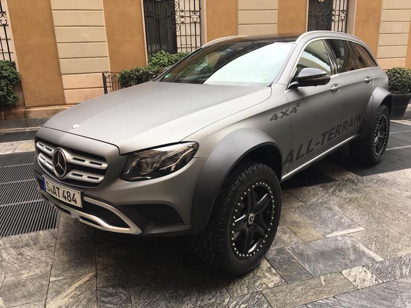 Mercedes Classe E  All-Terrain 4×4 al quadrato un esemplare unico