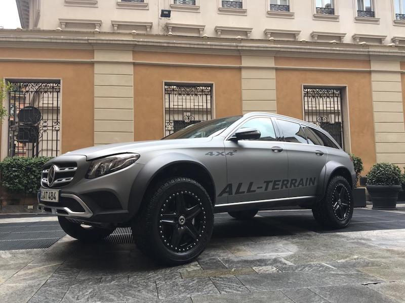 Mercedes Classe E  All-Terrain 4×4 al quadrato un esemplare unico