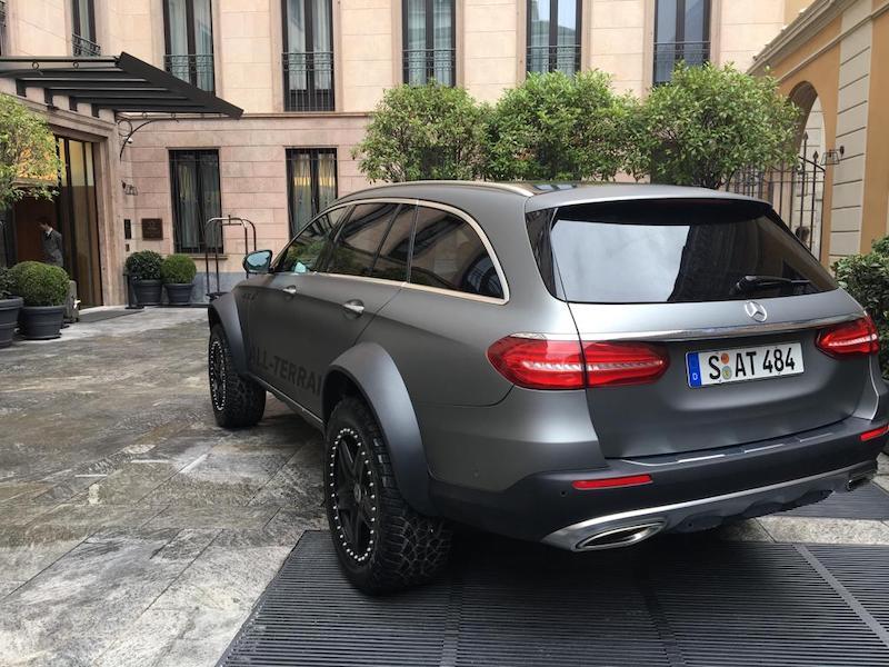 Mercedes Classe E  All-Terrain 4×4 al quadrato un esemplare unico