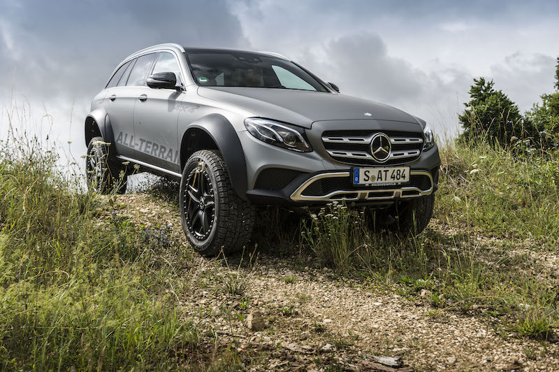 Mercedes Classe E  All-Terrain 4×4 al quadrato un esemplare unico