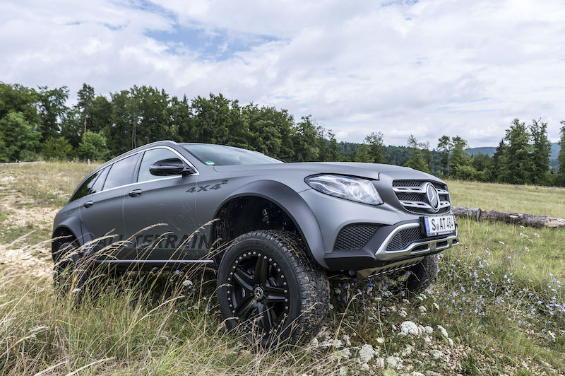 Mercedes Classe E  All-Terrain 4×4 al quadrato un esemplare unico