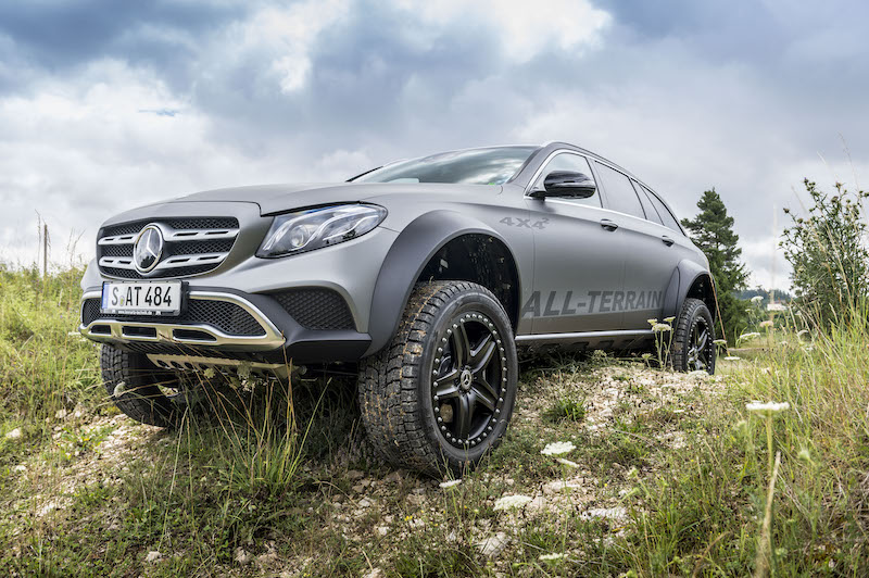 Mercedes Classe E  All-Terrain 4×4 al quadrato un esemplare unico